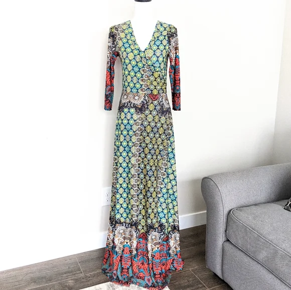 Bohemian Maxi Dress Resort - Picture 4 of 6